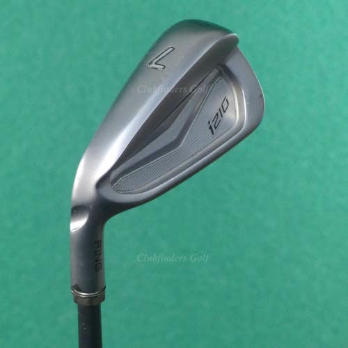 LH Ping i210 Black Dot Single 7 Iron CFS 65 Graphite Soft Regular DEMO FITTING