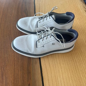 Men's Size M 8.0 (W 9.0) Footjoy Traditions Golf Shoes (Used)