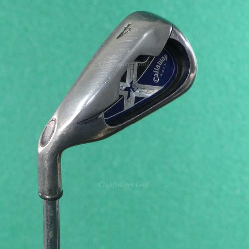 LH Callaway X-18 Single 4 Iron Factory Steel Uniflex