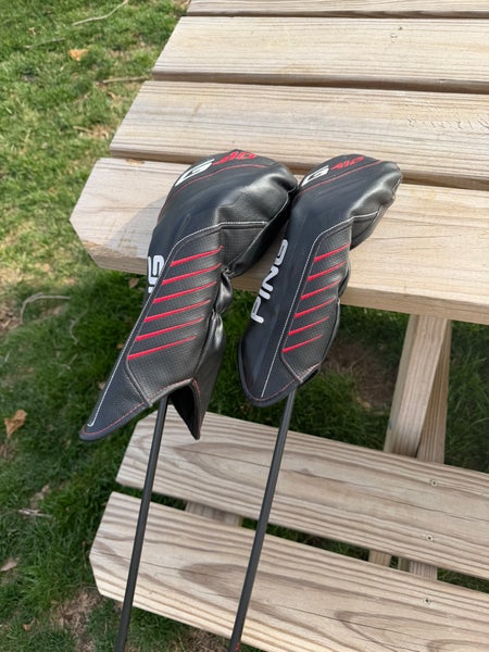 Men's 2019 Ping G410 Plus Right Handed Driver Stiff Flex 9 Loft (Used) - BUNDLE w/ G410 3 Wood 14.5