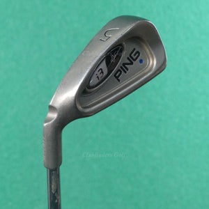 LH Ping i3+ Blue Dot Single 5 Iron Factory CS Lite Steel Regular