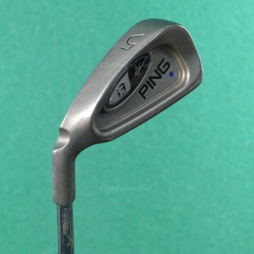 LH Ping i3+ Blue Dot Single 5 Iron Factory CS Lite Steel Regular