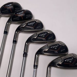 Callaway FT Iron Set 4-9 45g Ladies Graphite Womens LH