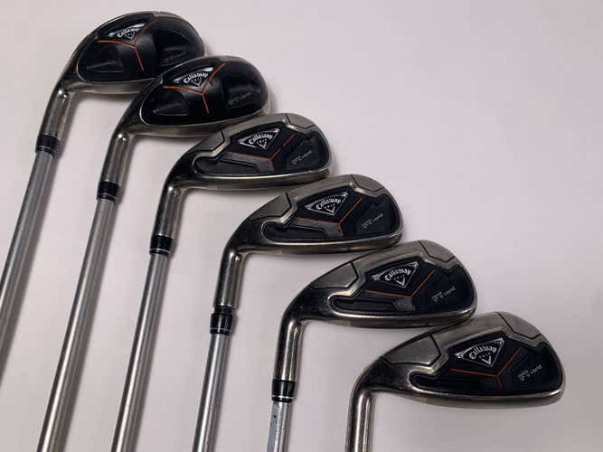 Callaway FT Iron Set 4-9 45g Ladies Graphite Womens LH