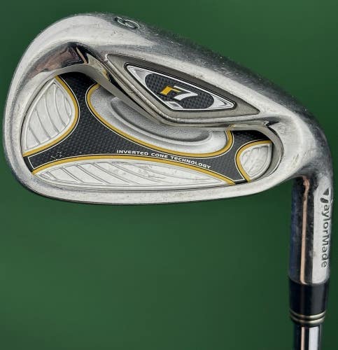 TaylorMade r7 Individual 9-Iron Steel Shaft T-Step Regular R-Flex RH