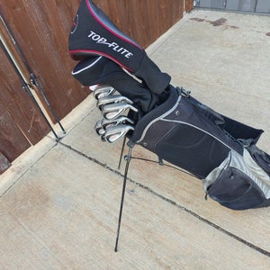 Top Flite Cobra Wilson 14 Piece Regular Flex Complete Golf Set Stand Bag