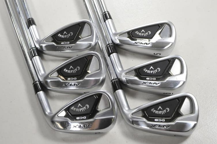 Callaway Apex 21 DCB 5-PW Iron Set Regular Flex Right Elevate MPH Steel # 213483
