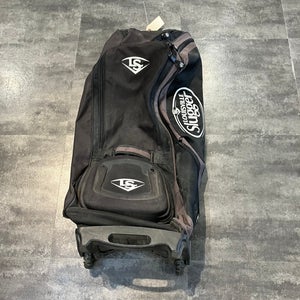 Black Louisville Wheeled Catcher's Bag (Used)