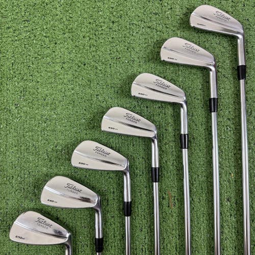 Titleist 690 MB Forged Iron Set 4-PW Project X Rifle 5.5 Regular Flex +1/2 Long