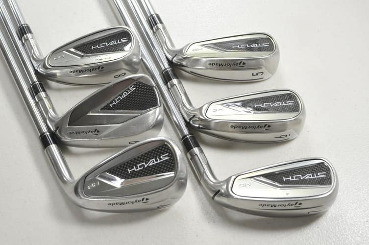TaylorMade Stealth HD 5-PW Iron Set Regular Flex RH KBS MAX MT 85g Steel #213188