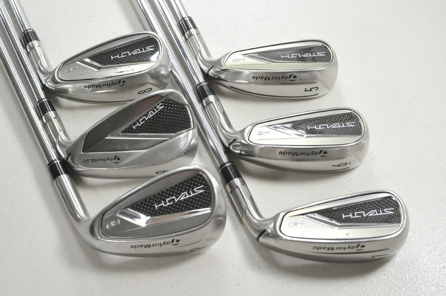 TaylorMade Stealth HD 5-PW Iron Set Regular Flex RH KBS MAX MT 85g Steel #213188