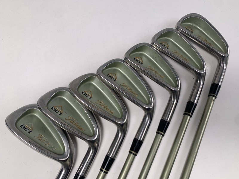 Titleist DCI Gold Overszie + Iron Set 4-PW Tri-Spec Regular Graphite Mens RH