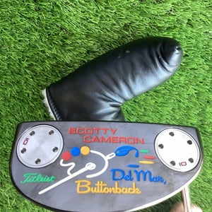 Titleist Scotty Cameron Del Mar Buttonback Special Release Putter 34 Inches NEW