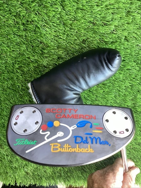 Titleist Scotty Cameron Del Mar Buttonback Special Release Putter 34 Inches NEW