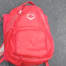 Used Evoshield BACKPACK BB/SB Player Backpack Red 11497-S000156268