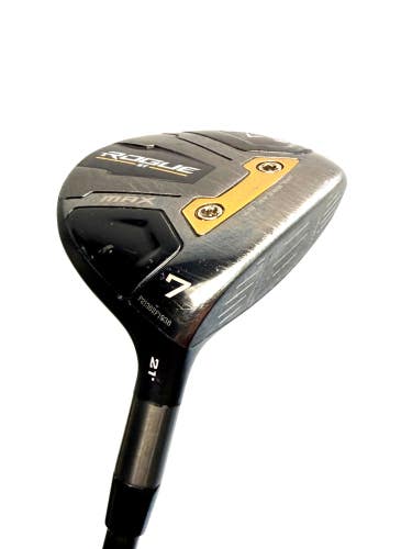 Callaway Rogue ST Max 7 Wood 21 Cypher Black 50g Senior Flex Golf Pride Grip