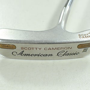 Titleist 2005 Scotty Cameron American Classic III Flange 35" Putter RH # 211157