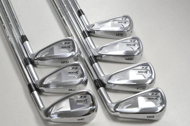 Srixon ZX4 MK II 5-PW,AW Iron Set Stiff Flex RH KBS Tour Lite Steel  # 213607