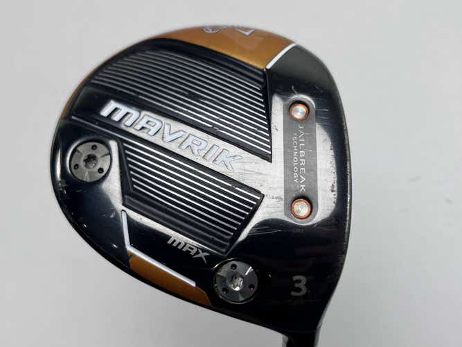 Callaway Mavrik Max 3 Fairway Wood 15* EvenFlow Riptide 5.5 60g Regular RH