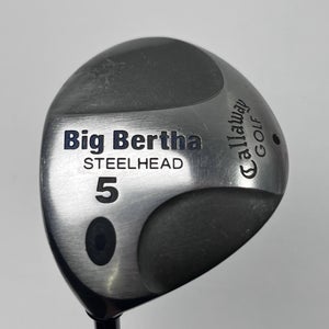 Callaway Steelhead 5 Fairway Wood 18* RCH 99 Strong Graphite Mens LH