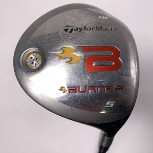 TaylorMade Burner 2008 5 Fairway Wood 18* REAX 49g Stiff Graphite Mens RH