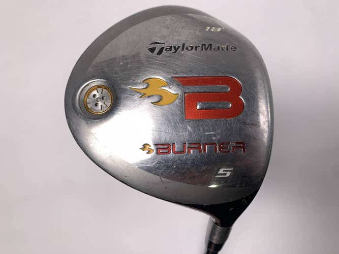 TaylorMade Burner 2008 5 Fairway Wood 18* REAX 49g Stiff Graphite Mens RH