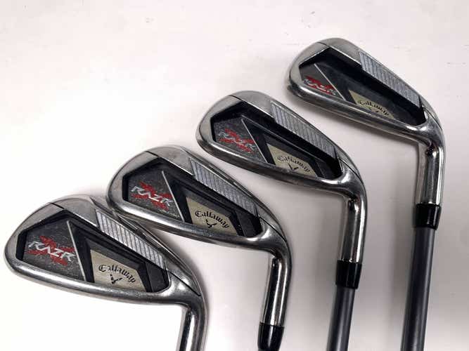 Callaway Razr X Iron Set 7-PW 55g Ladies Graphite Womens RH