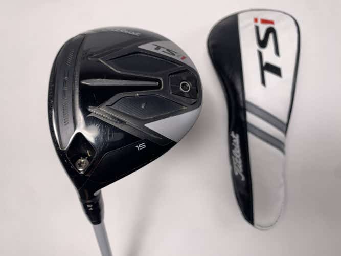 Titleist TSi1 3 Fairway Wood 15* Aldila Ascent 40g Stiff Graphite Mens LH HC