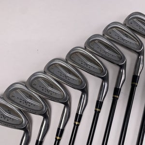 Cobra Gravity Back Iron Set 3-PW Regular Graphite Mens RH