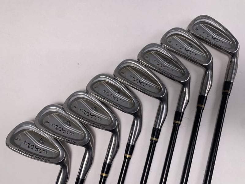 Cobra Gravity Back Iron Set 3-PW Regular Graphite Mens RH