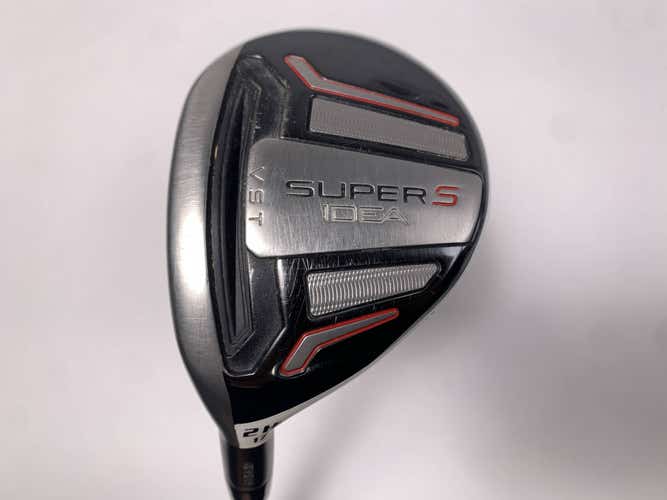 Adams Idea Super S 2 Hybrid 17* Matrix Kujoh Stiff Graphite Mens LH Midsize Grip