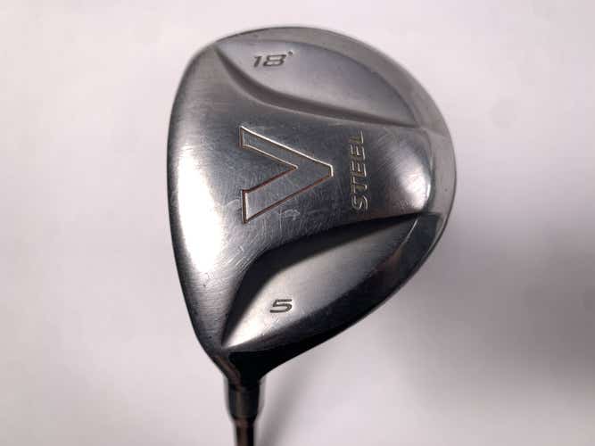TaylorMade V Steel 5 Fairway Wood 18* MAS2 Ladies Womens LH Undersize Grip