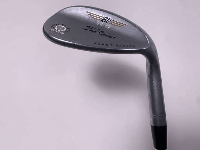 Titleist Vokey Spin Milled SM4 Chrome Wedge 54* 11 Bounce Wedge Steel Mens RH