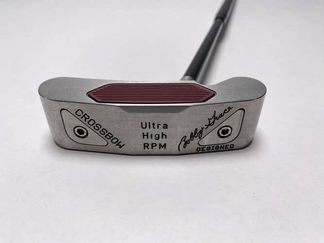 Bobby Grace Crossbow Face Insert BGT Stability Tour 3 Black Shaft Putter 35" RH