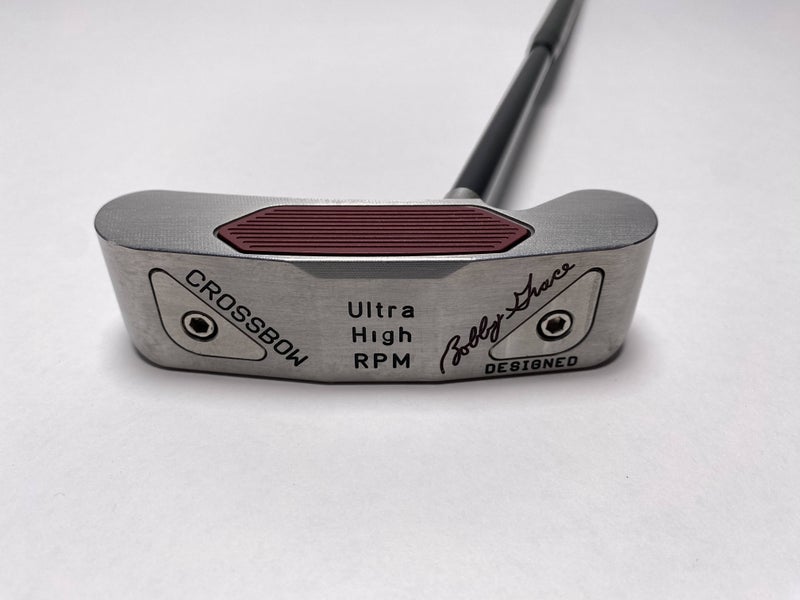 Bobby Grace Crossbow Face Insert BGT Stability Tour 3 Black Shaft Putter 35" RH