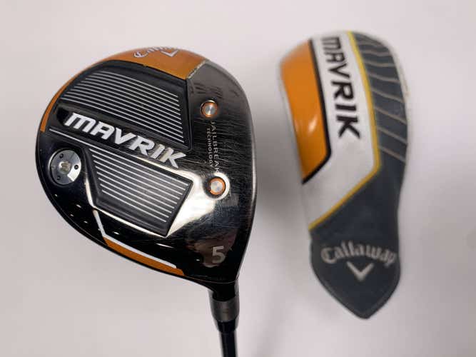 Callaway Mavrik 5 Fairway Wood 18* Project X HZRDUS 6.0 65g Stiff Mens RH HC