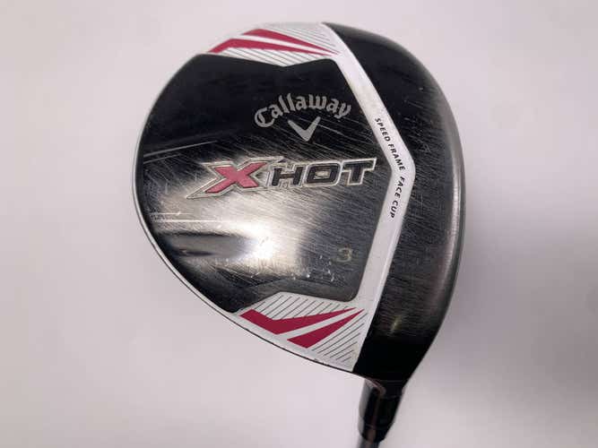 Callaway X Hot Womens 2013 3 Fairway Wood 15* Project X PXv Ladies Womens RH