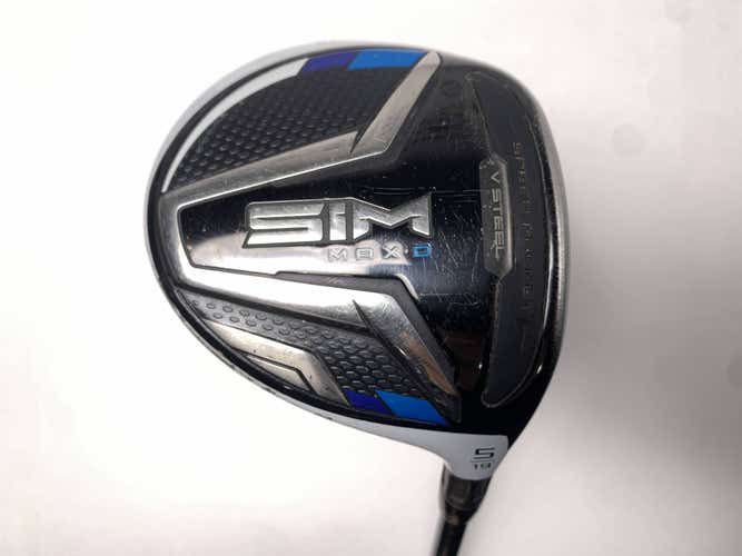TaylorMade SIM MAX-D 5 Fairway Wood 19* Accra iWood 142i M1 Senior Mens RH