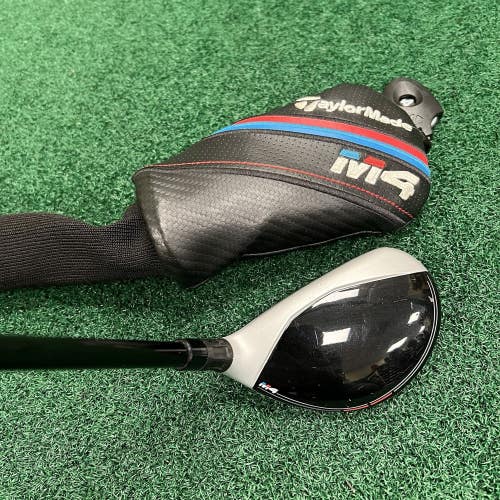Taylormade M4 Rescue 22 4 Hybrid Regular Flex Atmos Graphite Shaft w/HC