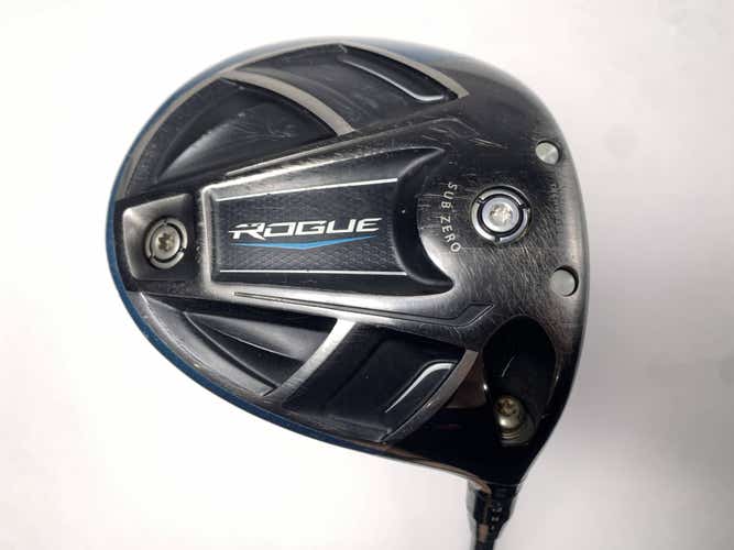 Callaway Rogue Sub Zero Driver 9* Aldila Synergy 50g Stiff RH Midsize Grip