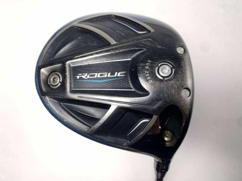 Callaway Rogue Sub Zero Driver 9* Aldila Synergy 50g Stiff RH Midsize Grip