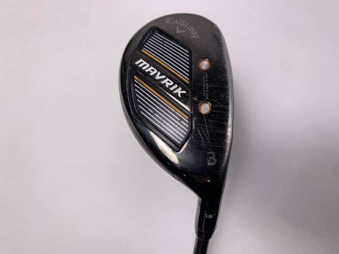 Callaway Mavrik 3 Hybrid 18* Project X Catalyst 5.5 65g Regular Graphite Mens RH