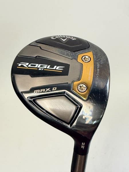 Callaway Rogue ST Max D 7 Wood 22 Cypher Black 50g Regular Flex