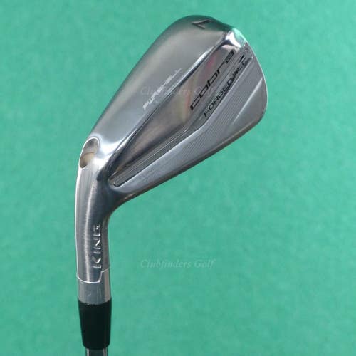 LH Cobra King Forged Tec One 2022 Single 7 Iron KBS Steel Stiff DEMO FITTING