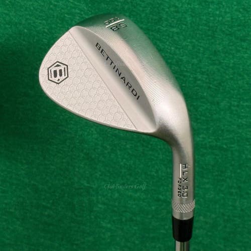Bettinardi HLX 3.0 Forged Chrome 58-10C 58 Lob Wedge Stepped Steel Wedge Flex