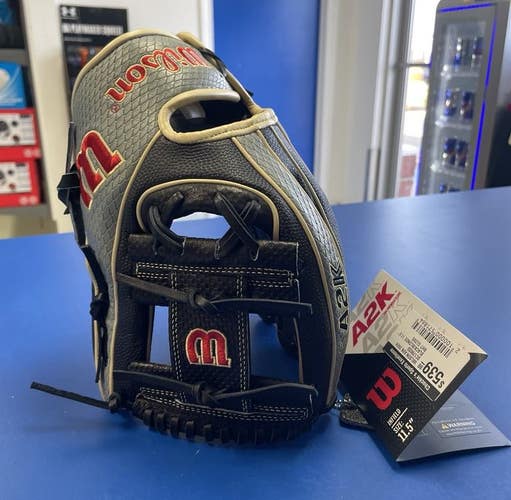 Wilson A2K 1786 Superskin & Spin Control 11.5" Baseball Glove (Left Catch)