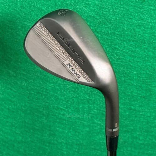 Cobra 2025 KING Black 58-10D 58 Lob Wedge KBS Hi-Rev 2.0 125 Steel Stiff