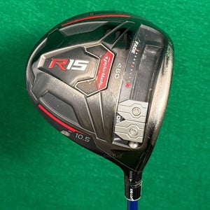TaylorMade R15 460 Black 10.5 Driver Fujikura Speeder 569 Evolution Stiff w/ HC