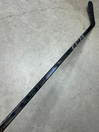 100 Flex P28 Senior CCM Jetspeed FT7 Pro Left Hand Hockey Stick Pro Stock (Used)