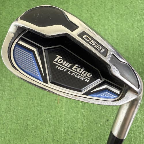 Tour Edge Hot Launch C521 Sand Wedge SW KBS C-Taper Plus Stiff Flex Steel